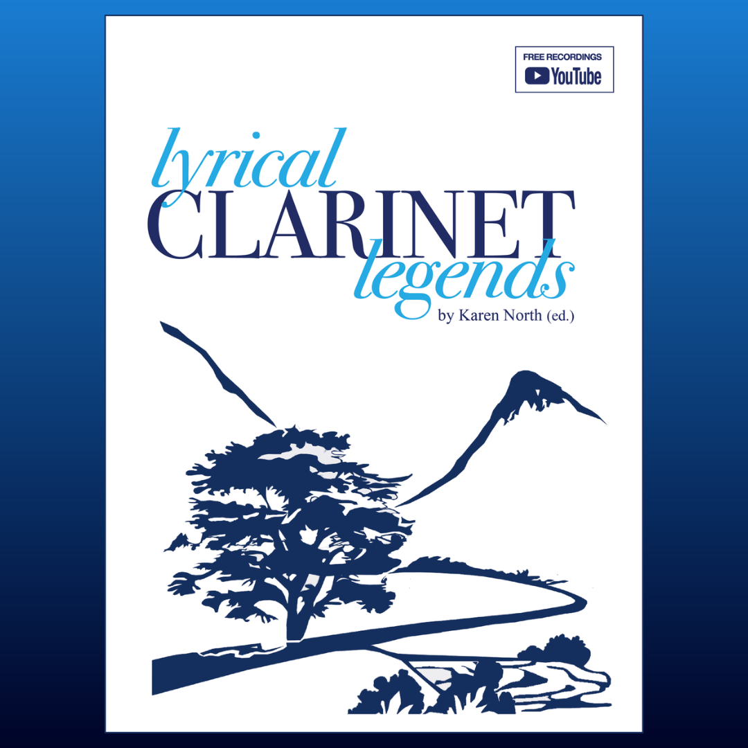 Karen North - Lyrical Clarinet Legends For Clarinet and Piano Book/Audio