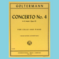 Georg Goltermann - Concerto No 4 Op 65 G Cello with Piano Accompaniment Book