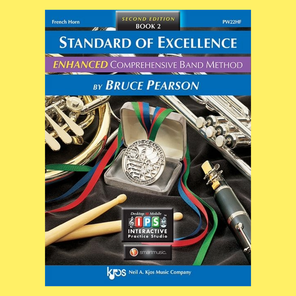 Standard Of Excellence - French Horn Book 2 (Book/Ola)