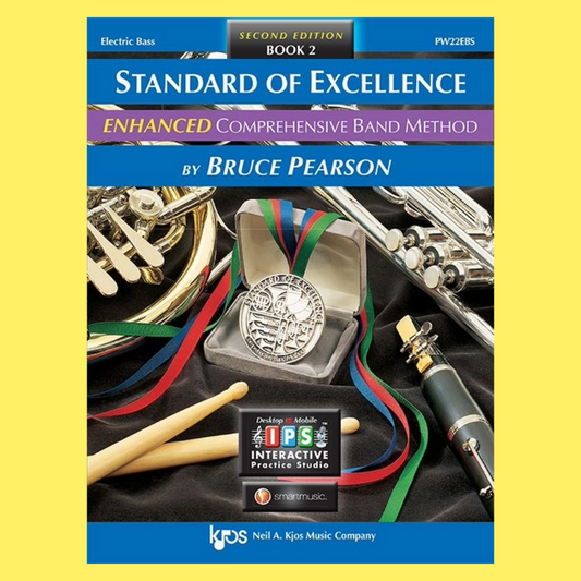 Standard Of Excellence - Electric Bass Book 2 (Book/Ola)
