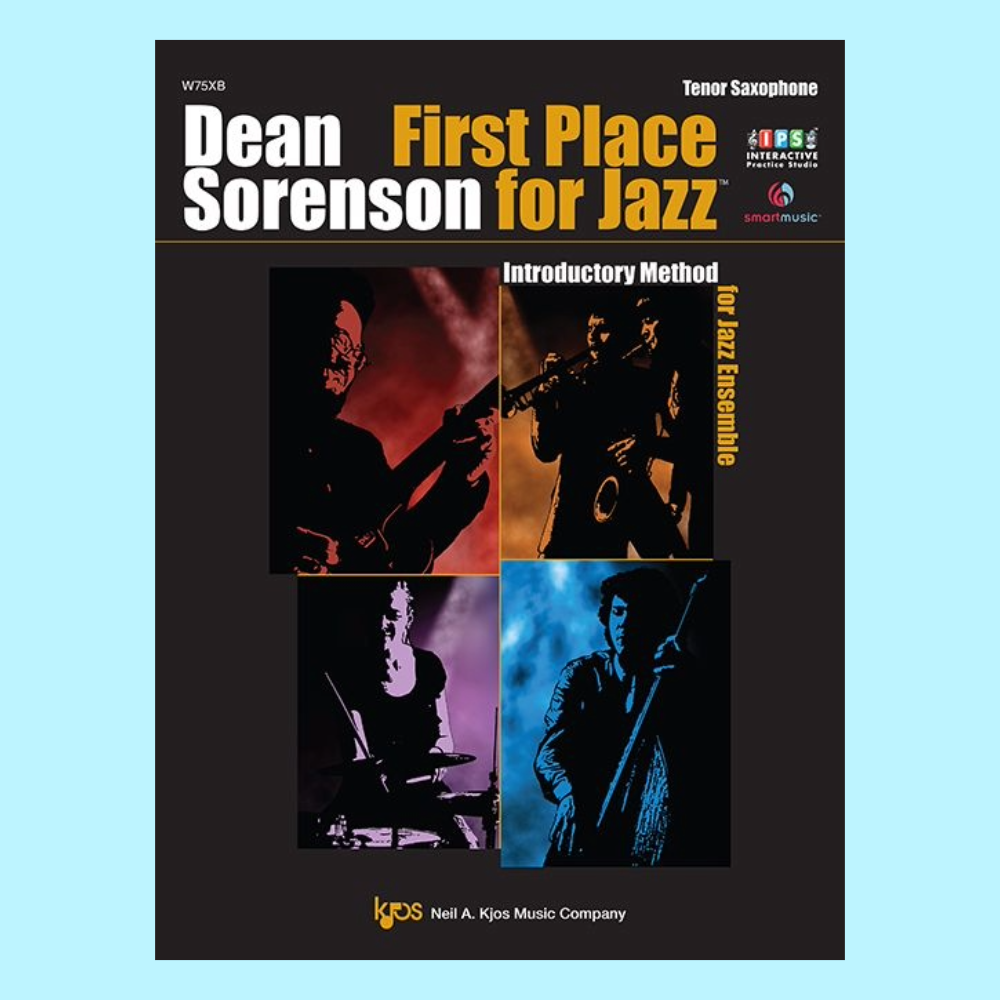 First Place For Jazz - 1st & 2nd Tenor Saxophone Book