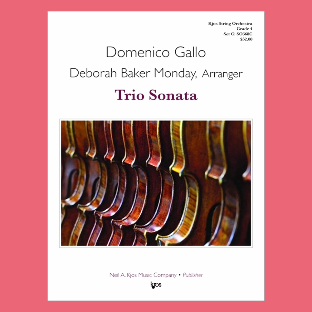 Trio Sonata - String Orchestra Level 4 Conductor Score