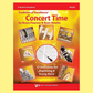 Tradition of Excellence: Concert Time - 12 Selections for Beginning & Young Band - Eb Baritone Saxophone Book