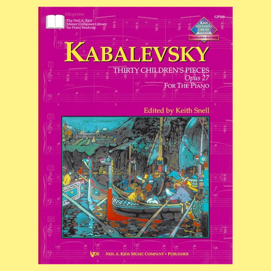 Kabalevsky - 30 Childrens Pieces Op 27 For Piano Book