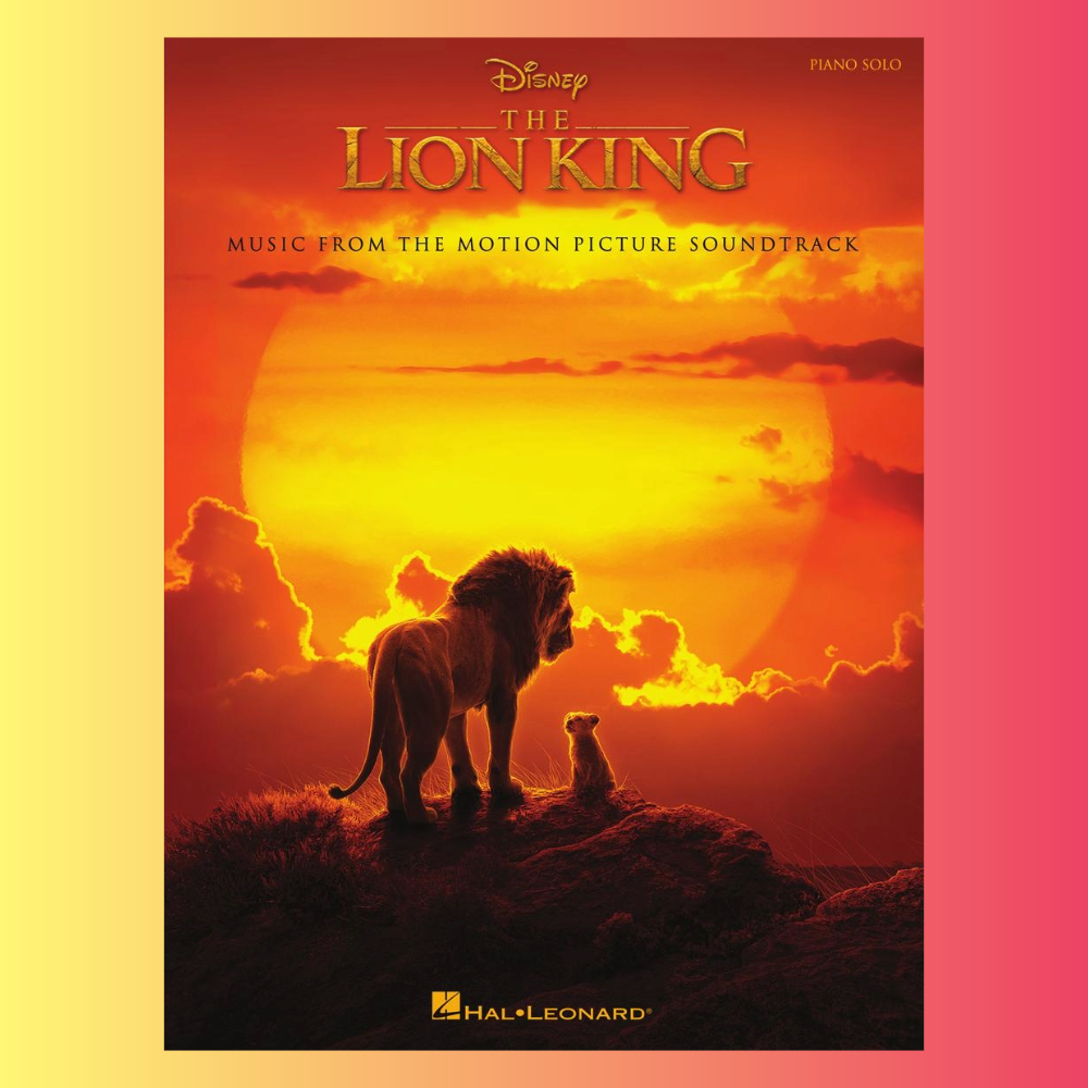 The Lion King - New Movie Soundtrack Piano Solo Book