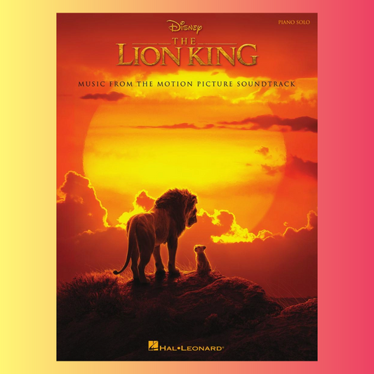 The Lion King - New Movie Soundtrack Piano Solo Book