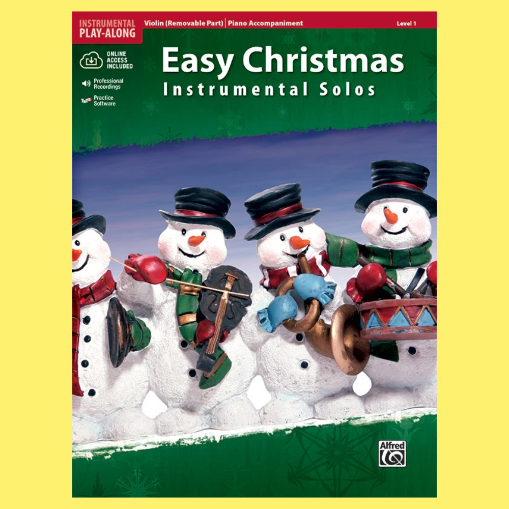 Easy Christmas Instrumental Solos - Violin Book/Audio