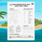 Musically Gifted - Pirate Treasure A3 Music Practice Chart with Stickers