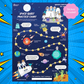 Musically Gifted - Space Quest A3 Music Practice Chart with Stickers