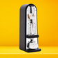 Mini Mechanical Ticking Metronome with Dust Cover (Black)