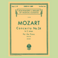 Mozart Piano Concerto No. 24 in C Minor, K. 491 Book (2 Piano, 4 Hands)