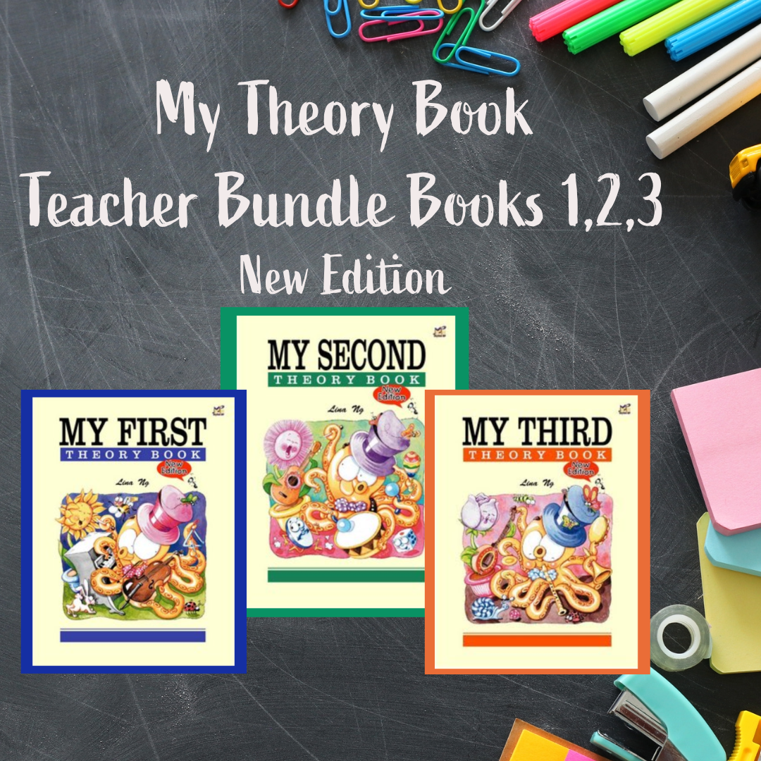 My Theory Book - Teacher Bundle A (Books 1,2,3)