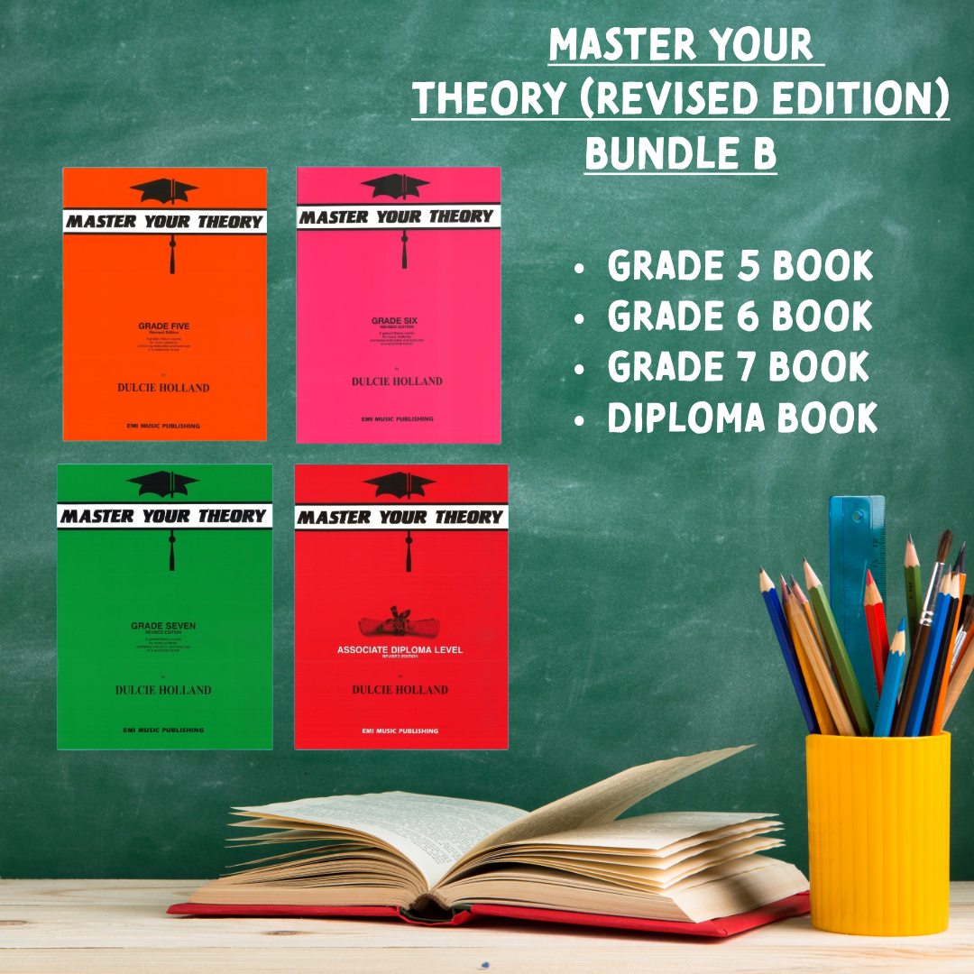 Master Your Theory: Grade 5 - Diploma Books Bundle Pack B (Revised Editions)