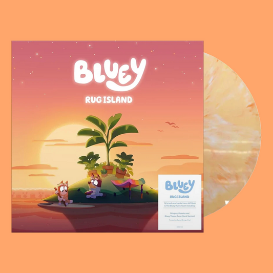 Bluey "Rug Island" - Sunset Orange Vinyl