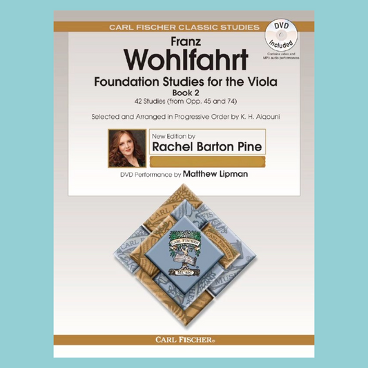 Franz Wohlfahrt - Foundation Studies for the Viola Book 2 (Book/DVD)