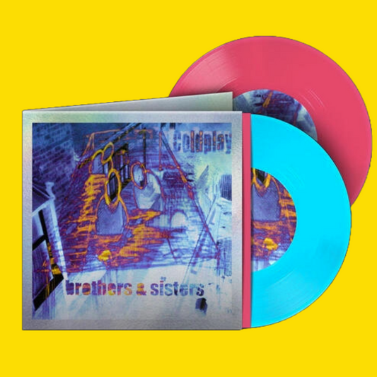 Coldplay - Brothers & Sisters (25th Anniversary Edition) 2 x 7" Limited Edition Blue and Pink BioVinyl