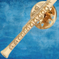 Gold Clarinet Enamel Pin (4.3cm x 0.3cm)