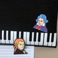Mozart Cartoon Classical Musical Enamel Pin