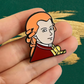 Mozart Cartoon Classical Musical Enamel Pin