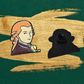 Mozart Cartoon Classical Musical Enamel Pin