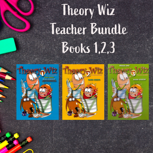 Theory Wiz - Teacher Bundle A (Books 1,2,3)