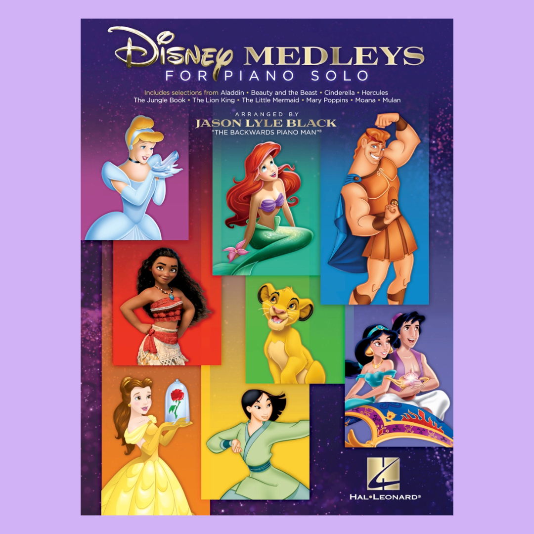 Disney Medleys For Piano Solo Book (35 Disney Hit Songs)