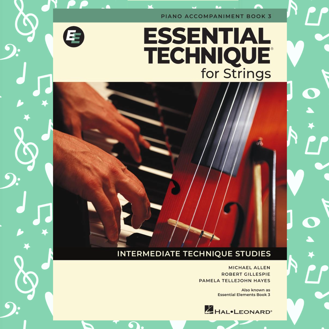Essential Elements For Strings Piano Accompaniment Book 3 (New 2025 Release)