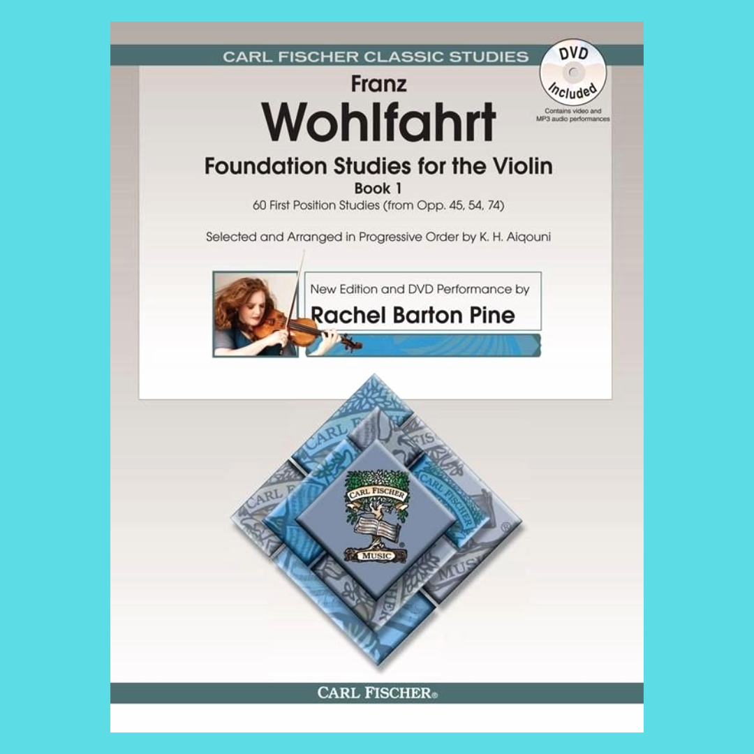 Franz Wohlfahrt - Foundation Studies for the Violin - Book 1 (Book/DVD)