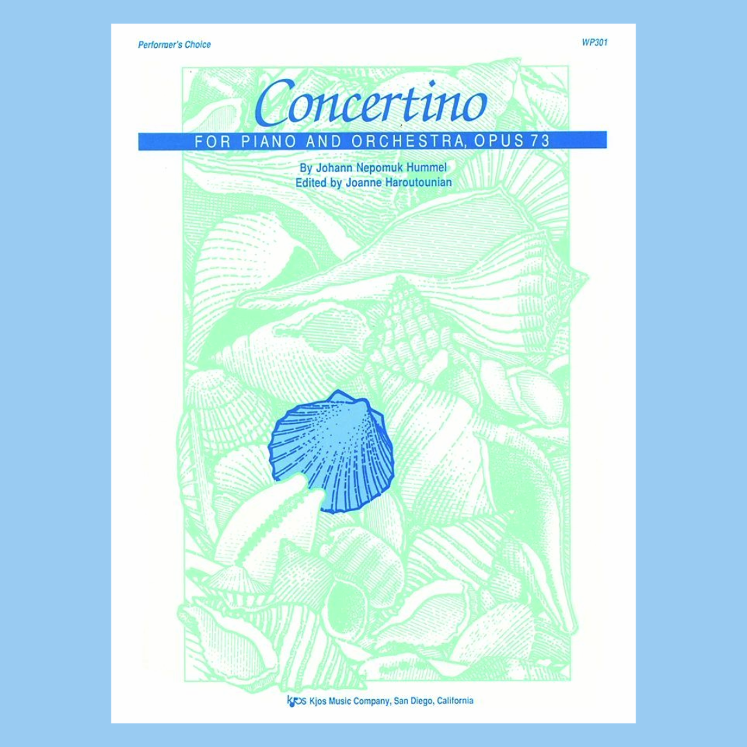 Johann Nepomuk Hummel - Concertino For Piano And Orchestra, Op. 73 Book