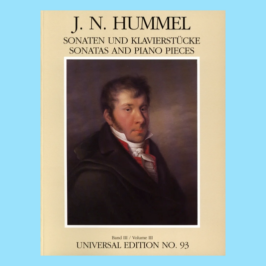 Johann Nepomuk Hummel - Sonatas and Piano Pieces Book