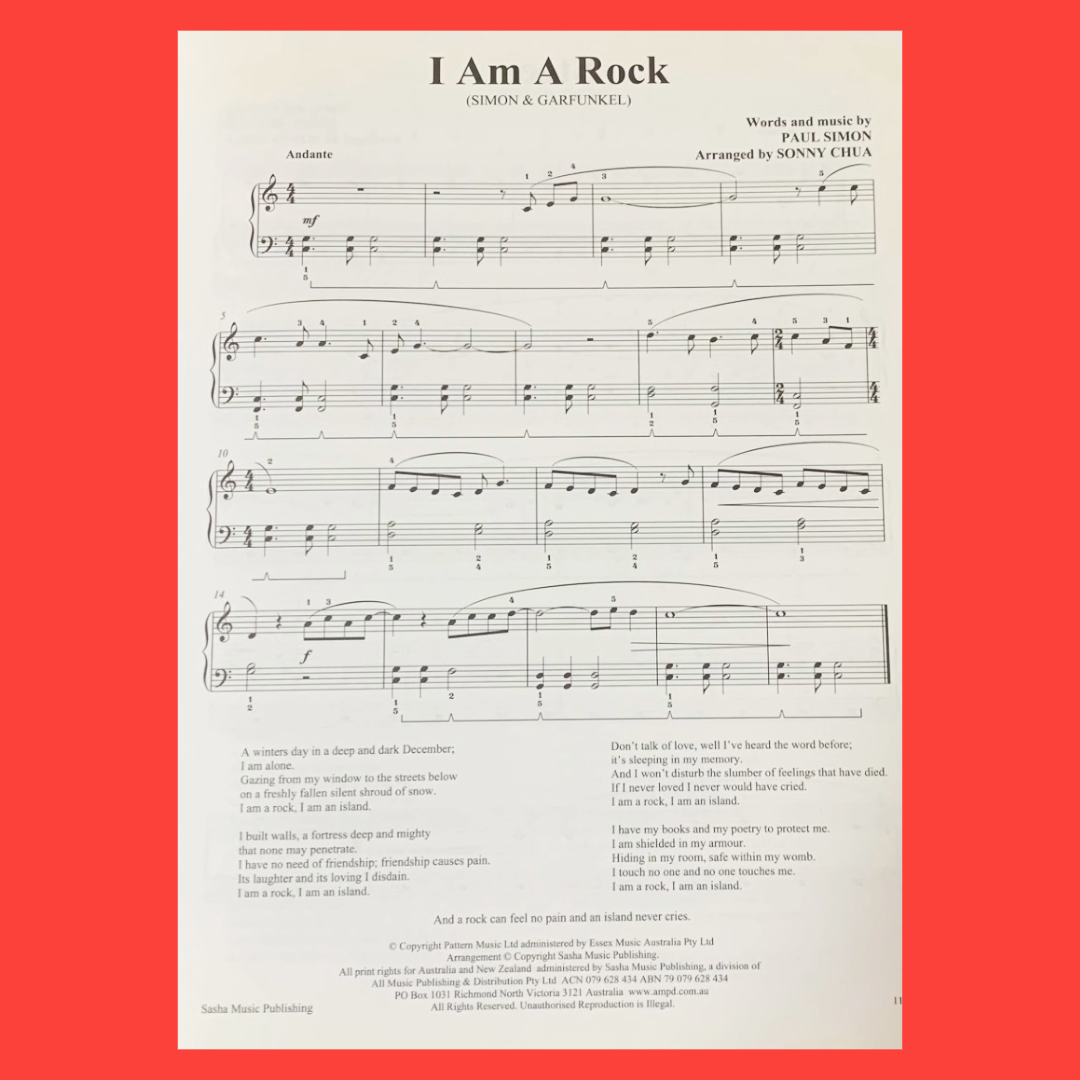 Sasha Plays Piano Beginner To Intermediate Book 1 (Missy Higgins, Powderfinger & more)