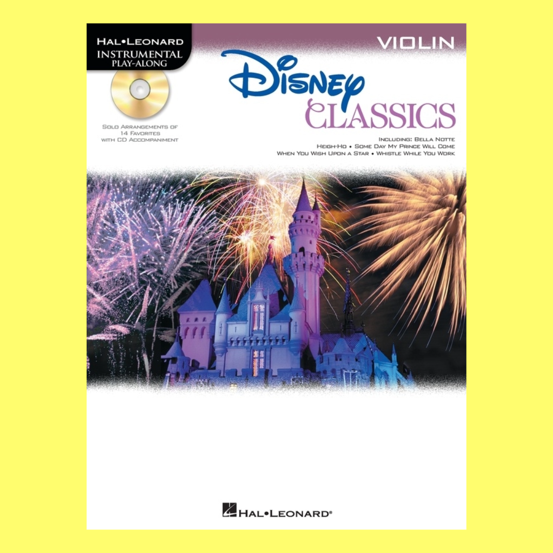 Disney Classics Violin Book/Cd