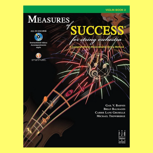 Measures Of Success - Violin Book 2 (Book/Dvd)