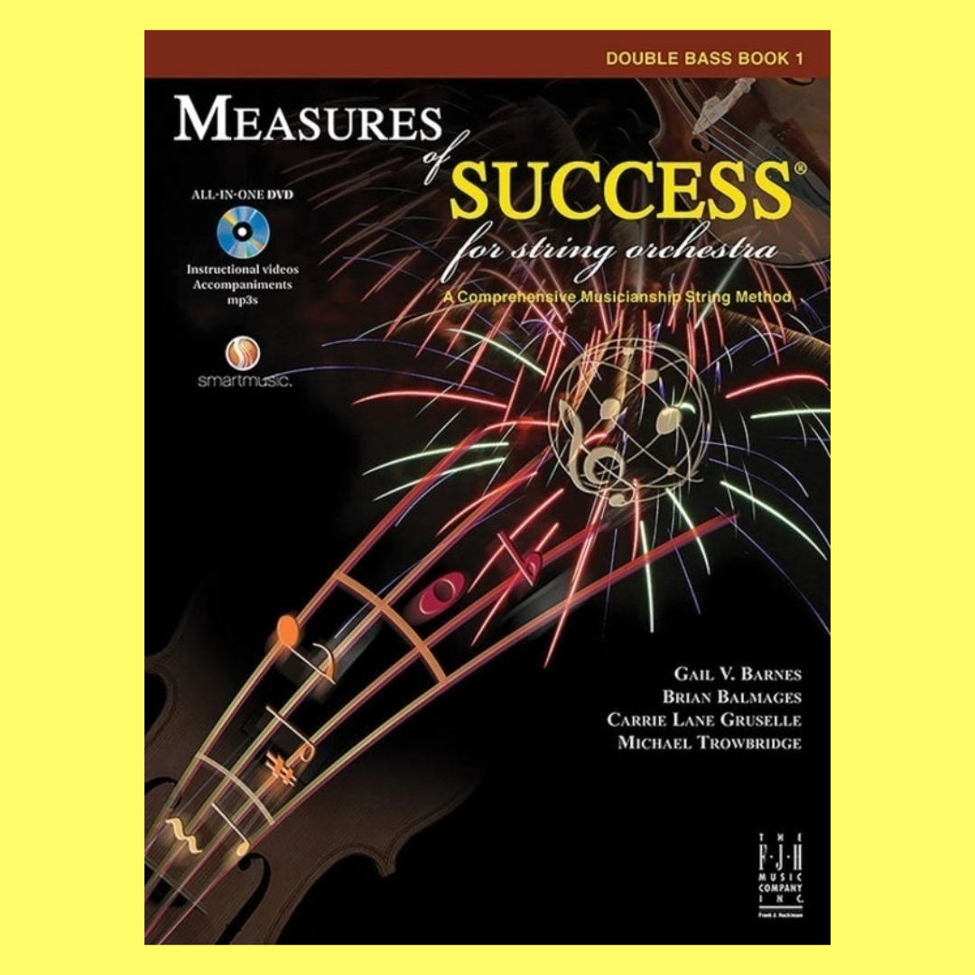 Measures Of Success Double Bass Book 1 (Book/Dvd)