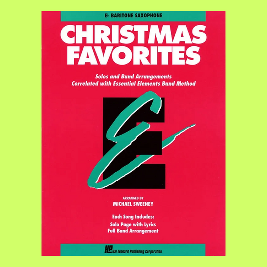 Essential Elements Christmas Favorites - Baritone Saxophone Book