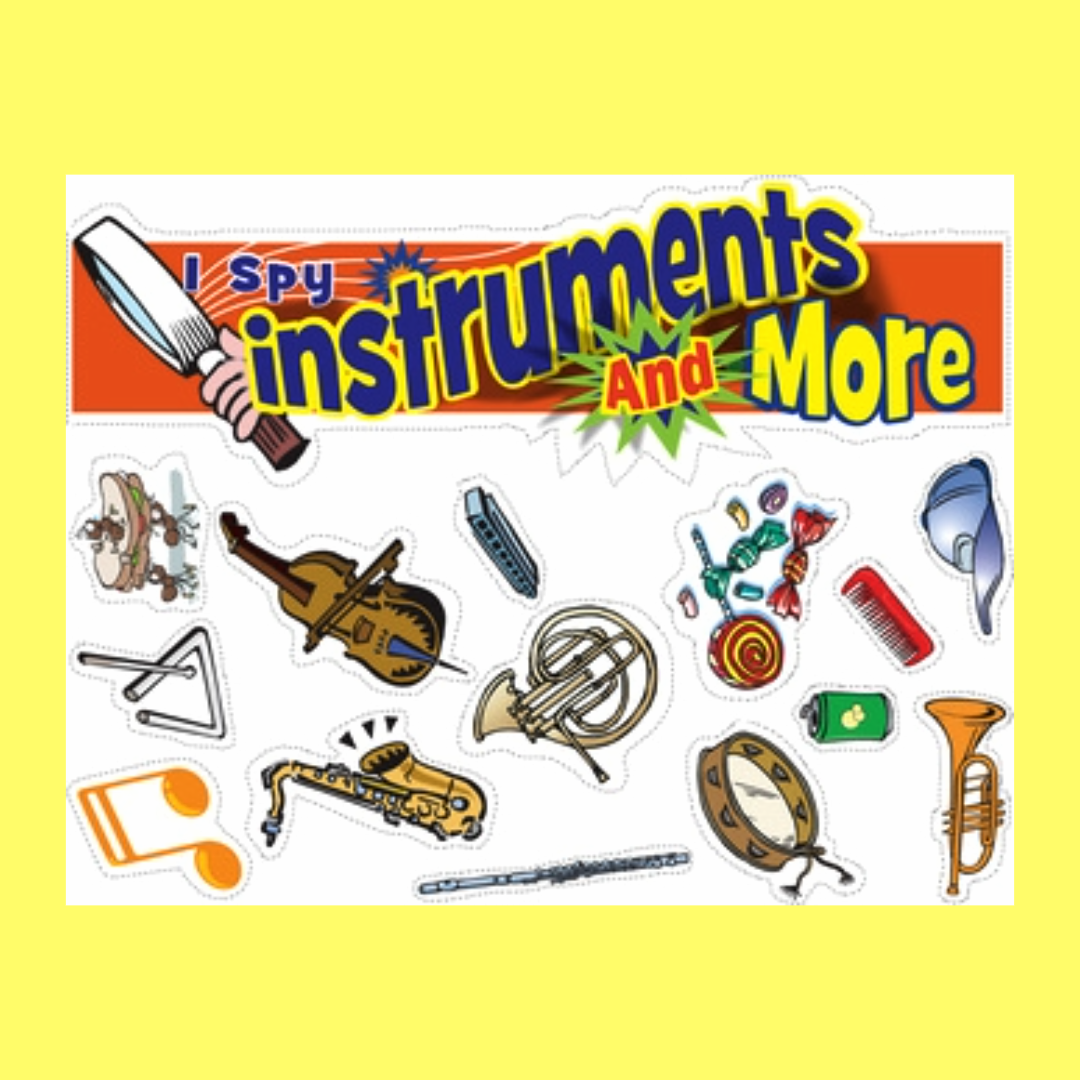 Cut n Go Boards - I Spy Instruments and More (Classroom)