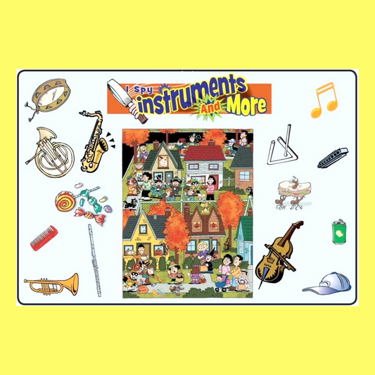 Cut n Go Boards - I Spy Instruments and More (Classro)