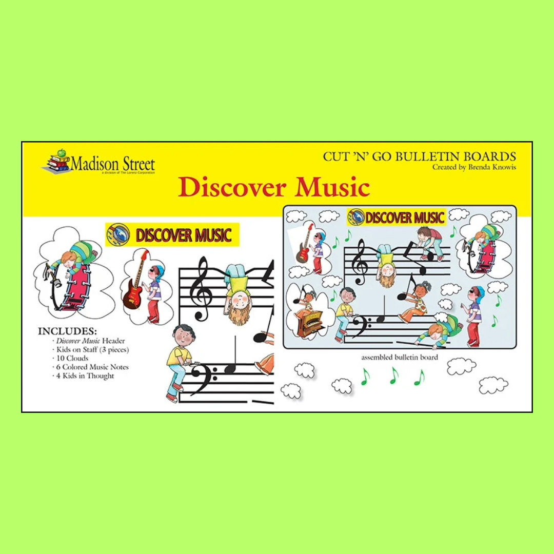 Cut n Go Boards - Discover Music (Classroom)