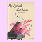 Angeline Bell: My Lyrical Notebook for Piano Book