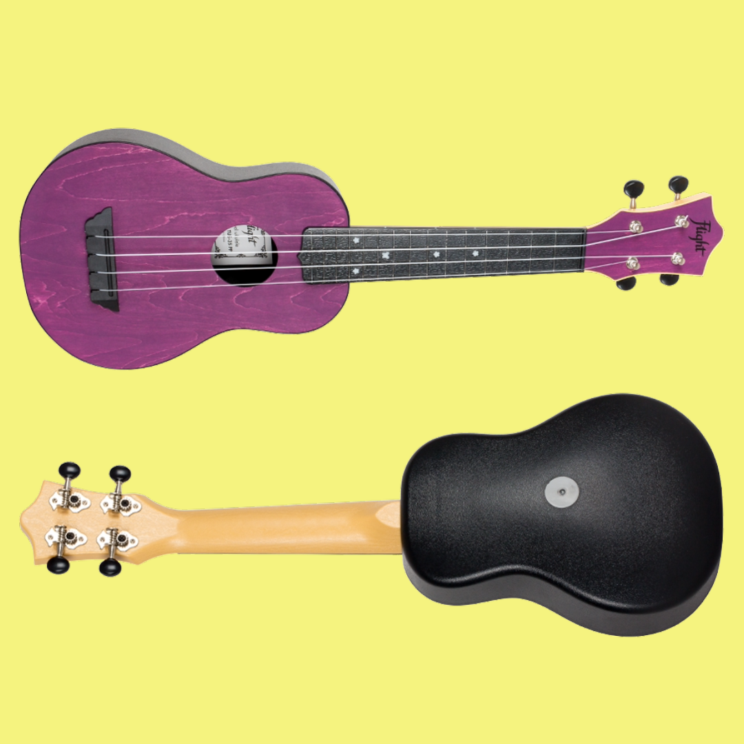 Flight TUS35 ABS Soprano Purple Ukulele & Bag - 10 Ukuleles (Student Ukulele Pack )