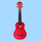 Flight TUS35 ABS Travel Soprano Red Ukulele with Gig Bag