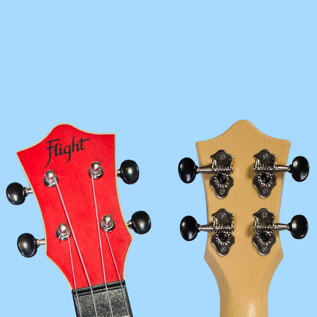 Flight TUS35 ABS Travel Soprano Red Ukulele with Gig Bag