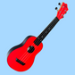 Flight TUS35 ABS Travel Soprano Red Ukulele with Gig Bag