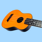 Flight TUS35 ABS Travel Soprano Orange Ukulele with Gig Bag