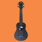 Flight TUS35 ABS Travel Soprano Black Ukulele with Gig Bag