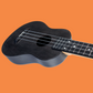 Flight TUS35 ABS Travel Soprano Black Ukulele with Gig Bag