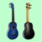 Flight TUS35 ABS Travel Soprano Dark Blue Ukulele with Gig Bag