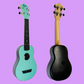 Flight TUS35 ABS Travel Soprano Light Blue Ukulele with Gig Bag