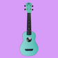 Flight TUS35 ABS Travel Soprano Light Blue Ukulele with Gig Bag