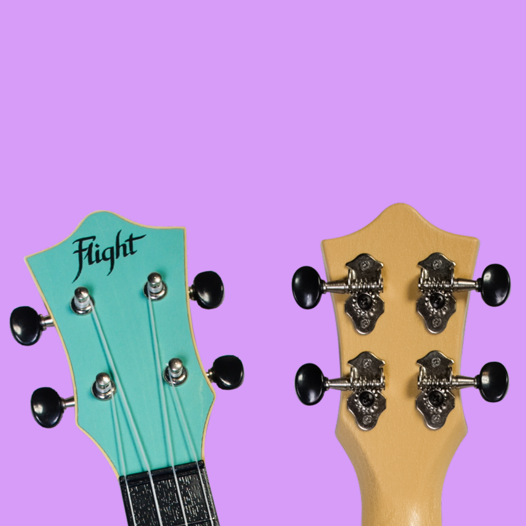 Flight TUS35 ABS Travel Soprano Light Blue Ukulele with Gig Bag